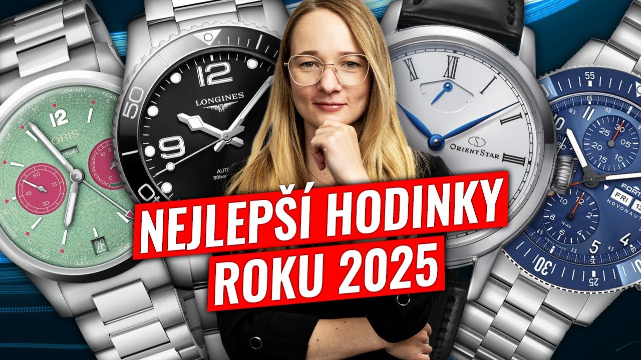 Nejlepší hodinky roku 2025!