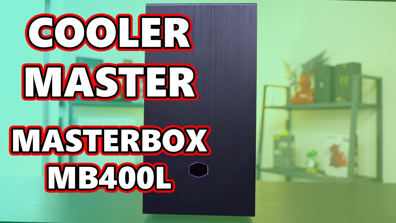 Affordable PC Case with Tempered Glass - Cooler Master MasterBox MB400L