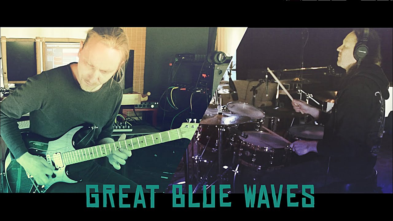 Mr. Fastfinger - Great Blue Waves (Spirit Rising) Mika Tyysk&auml;, Kai Hahto, instrumental rock