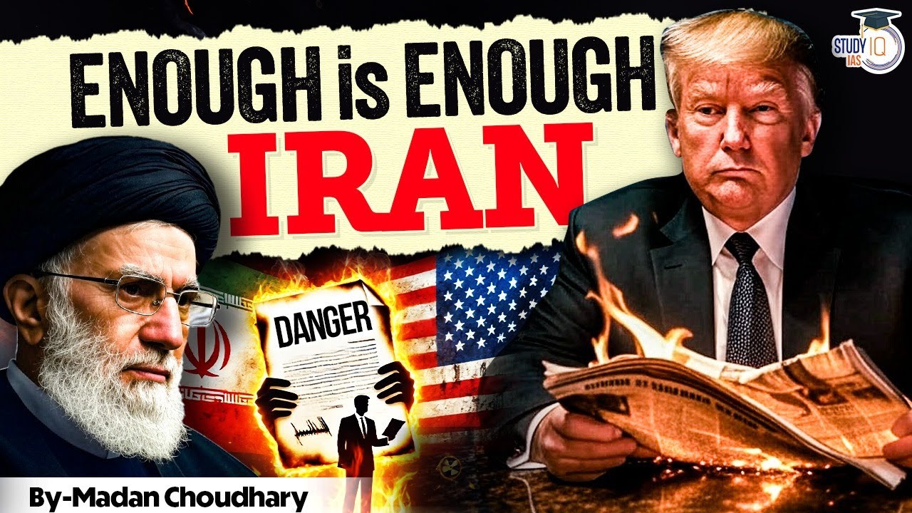 Iran Nuclear Deal Explained | Iran Atom BOMB | Trump & Iran Conflict | JCPOA | StudyIQ