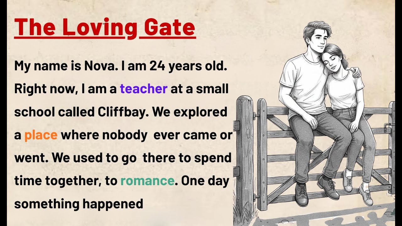 Learn English Through Stories Level 3⭐ The Loving Spot ✅ English Speaking Practice (A1–A2 Level)
