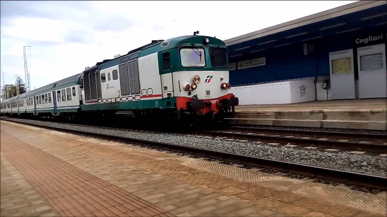 Treni a Cagliari S.Gilla,     ,Trains at Cagliari S.Gilla station
