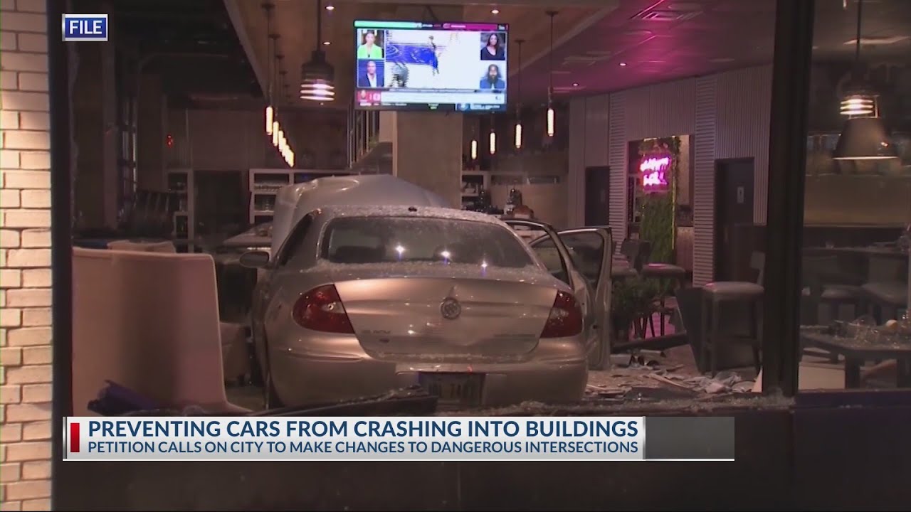Petition would urge Columbus to help stop cars driving into buildings