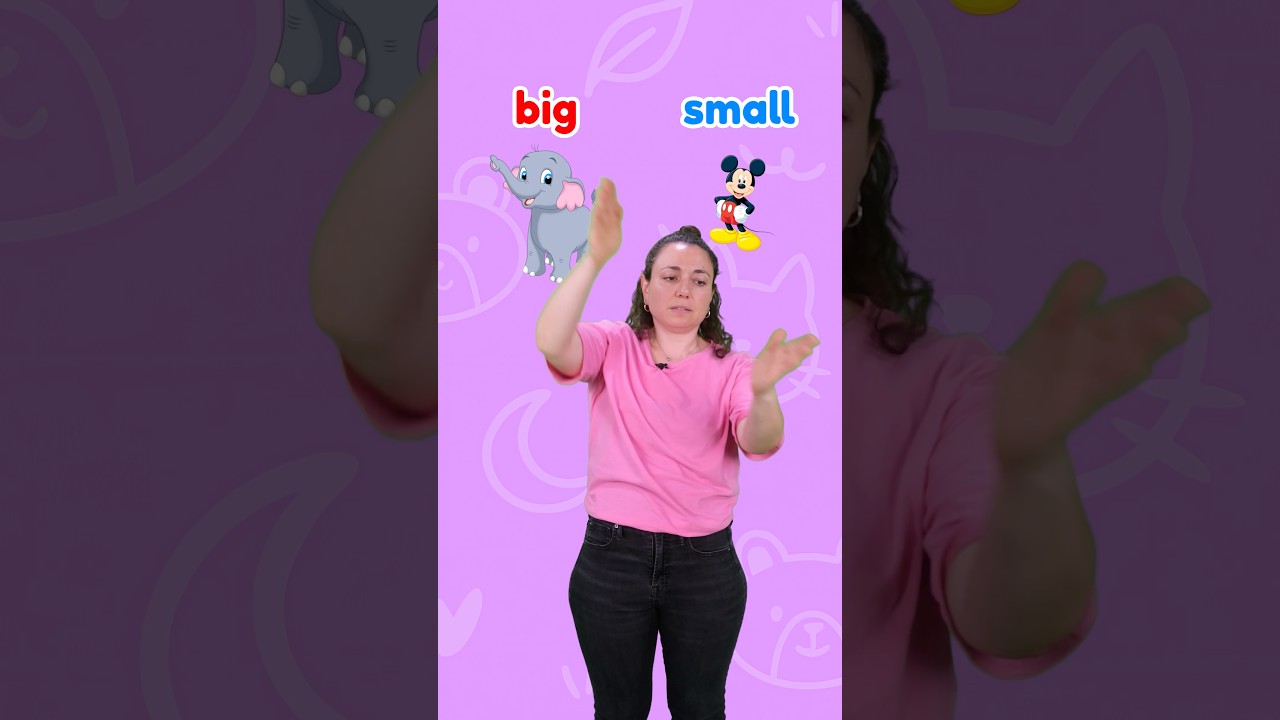 İngilizce&rsquo;de Zıt Kelimeler  #ingilizce #&ccedil;ocuk #okul&ouml;ncesi #&ouml;ğrenme  #shortvideo #oppositesforkids