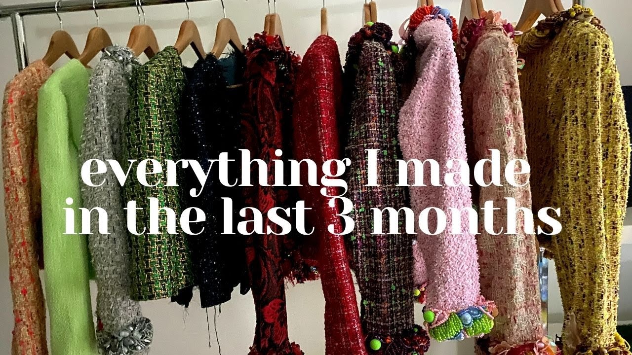 Everything I Made in Jan, Feb & March 2022
