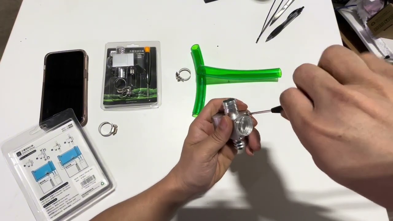 Inline CO2 Diffuser without restricting flow