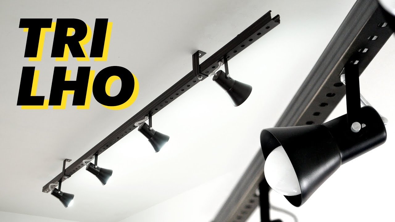 DIY - LUMINÁRIA DE TRILHO | Decoração Industrial