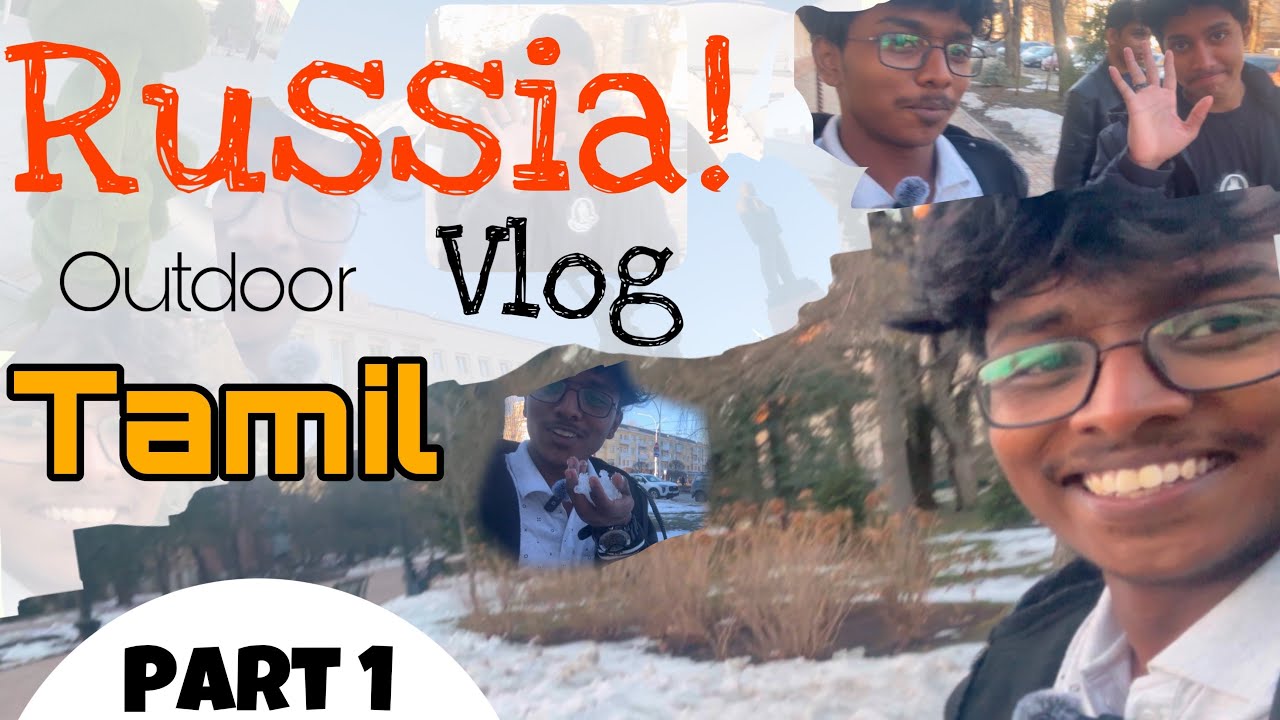 Part 1 |Vlog | Russia ..snow | Tamil |@Jabsvlog1