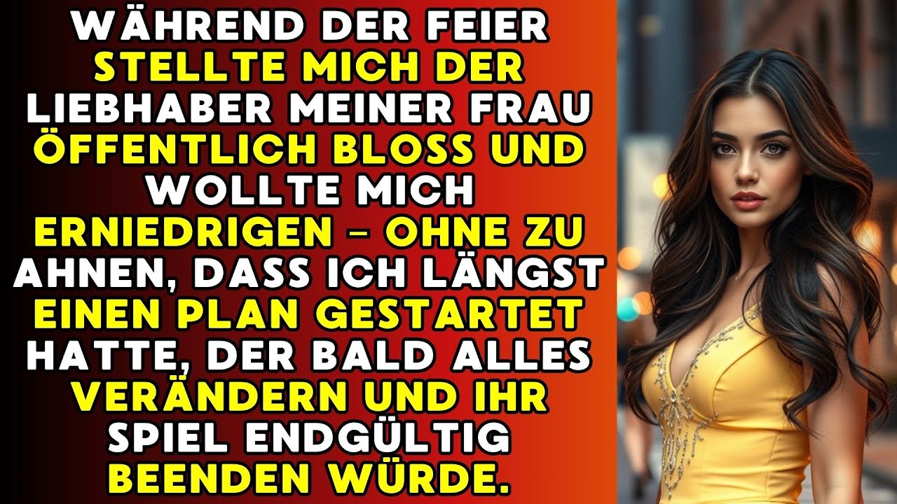 Bei der Feier machte er mich lächerlich – ohne zu merken, dass mein Plan bereits lief.