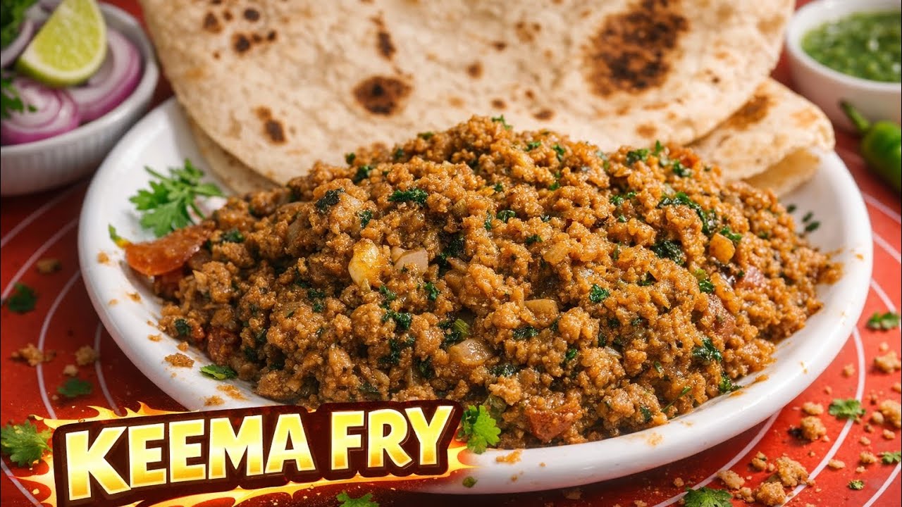 Ghar Jaisa Dhaba Style Kheema Fry|घर पर बनाये डाभा स्टाइल खीमा |#cooking #easyrecipe#foodie#food  