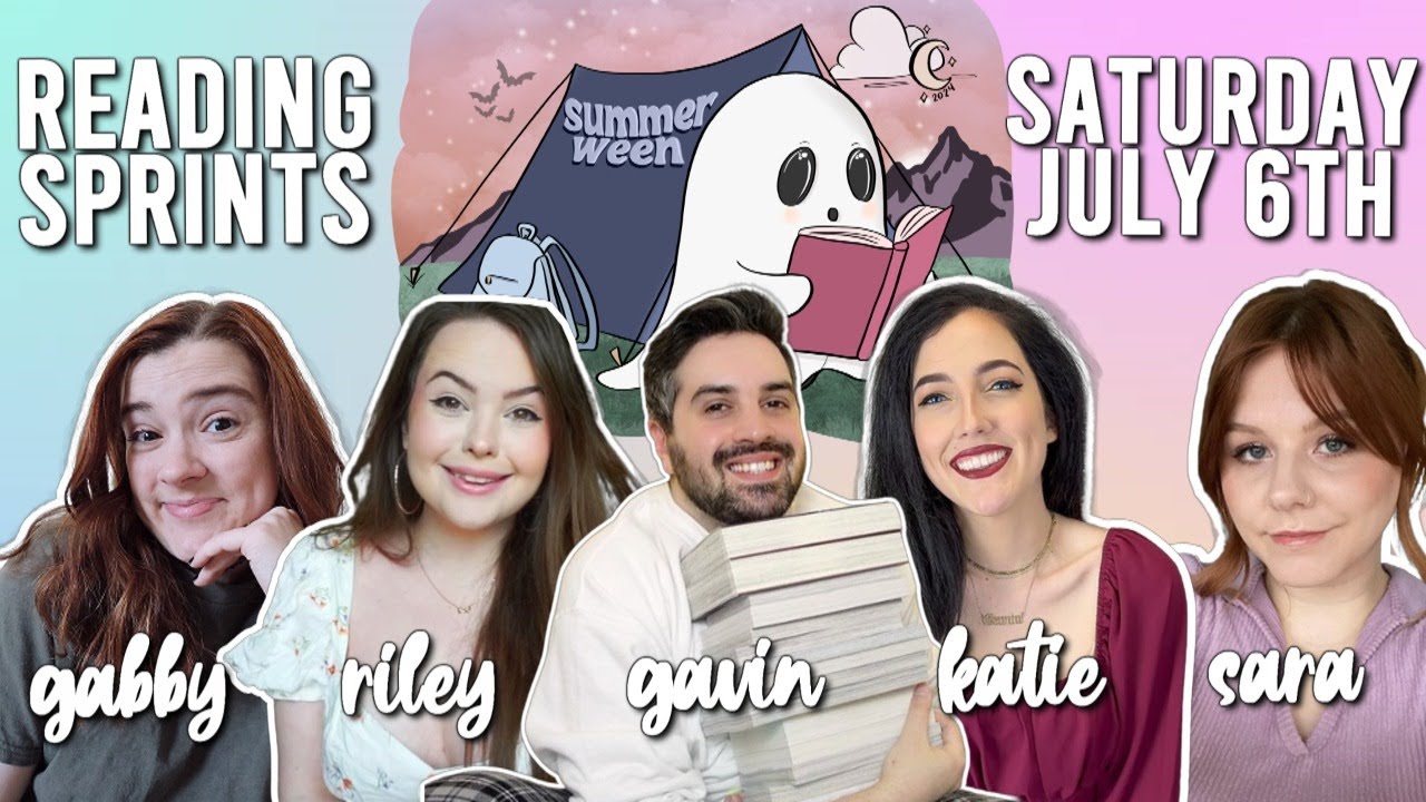 SUMMERWEEN Reading Sprints with friends 👻🕸️🦇