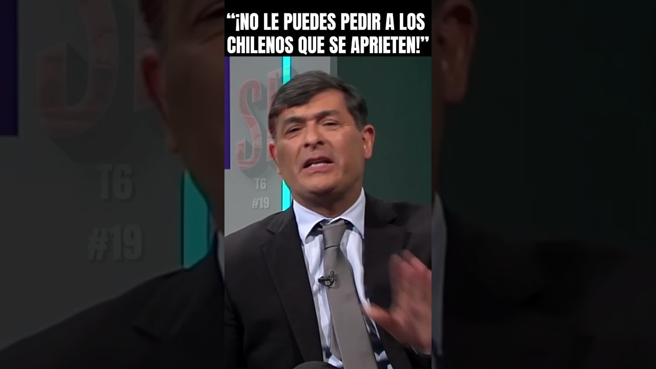 Parisi &ldquo;&iexcl;No le puedes pedir a los chilenos que se aprieten!&rdquo; | Sin Filtros T6 #19