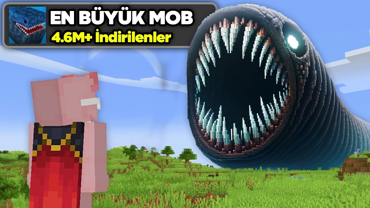 Minecraft'ta EN BÜYÜK MOB'LARI Test Ettim... 2