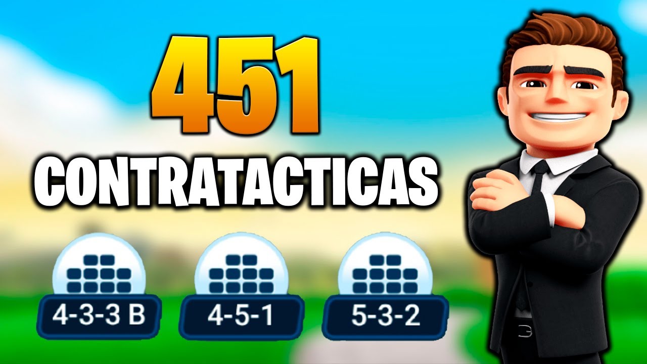 ⚡¡DOMINA y DERROTA A LAS 451 CON ESTAS TÁCTICAS!⚡ | LAS MEJORES CONTRATÁCTICAS DE OSM 24/25⚽
