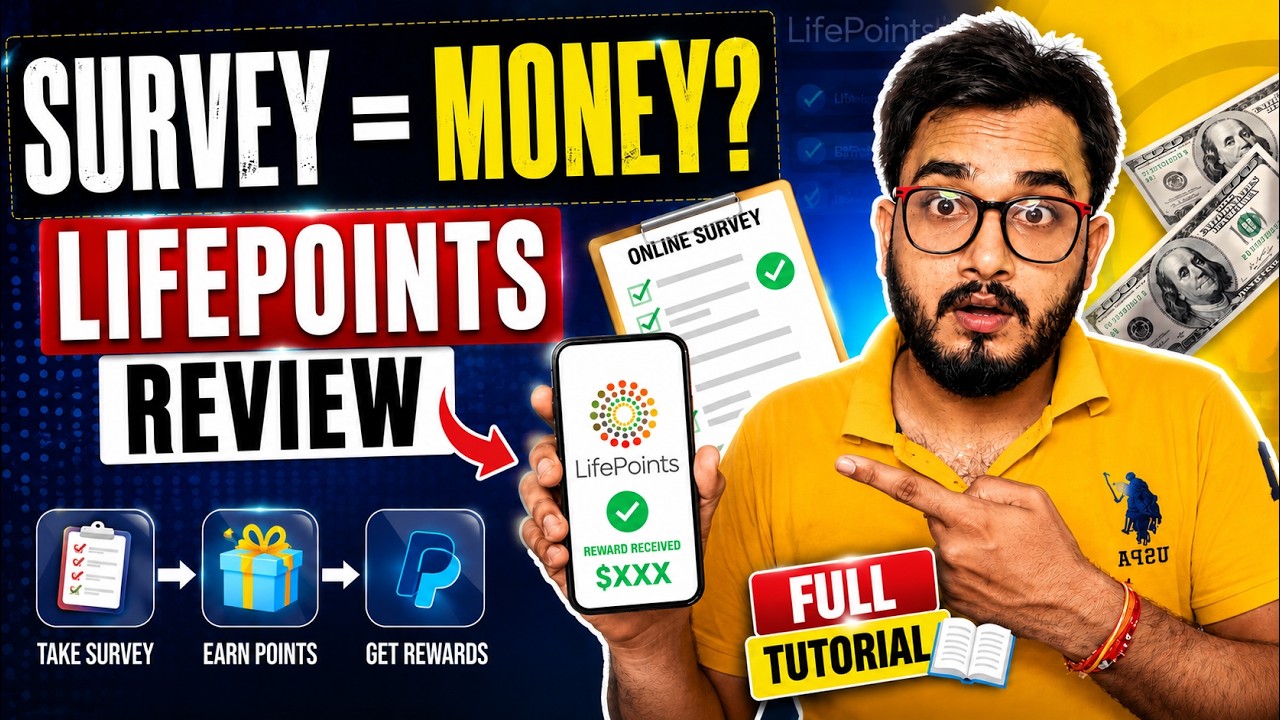 LifePoints Review 2026 | Survey Complete Karke Paise Kamao? Real Ya Fake?