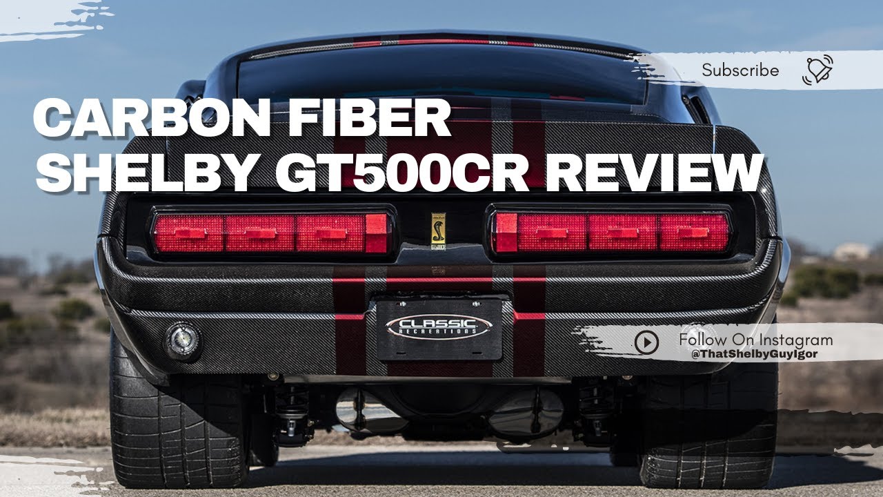 FULL CARBON 1967 Shelby GT500CR Carbon Fiber!