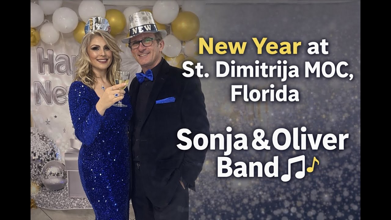 New Year's Party 2026, MOC St. Dimitrija, Florida - Sonja&Oliver Band