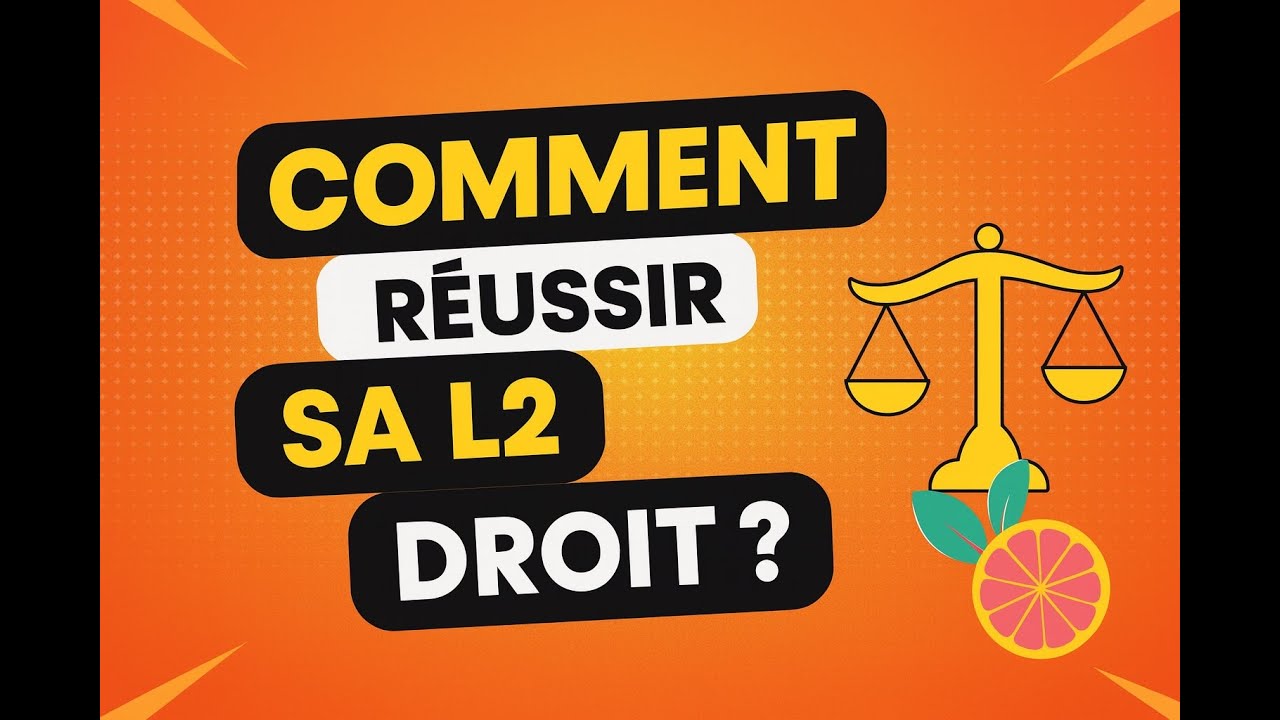 Comment réussir sa L2 Droit ?