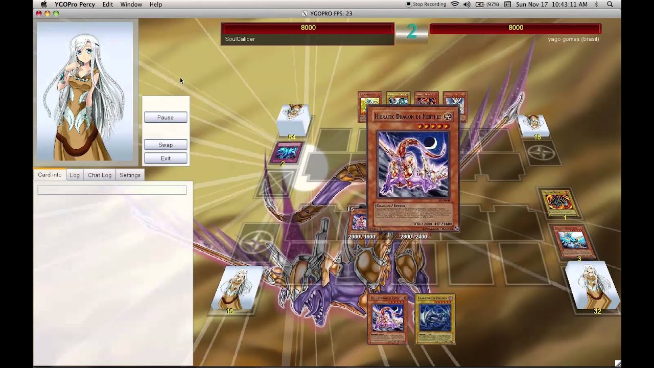 Yu-Gi-Oh! Hieratic Deck 2013 Trident Dragion OTK