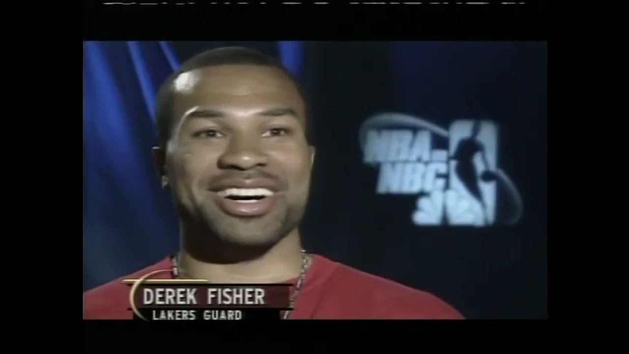 NBA on NBC intro Lakers VS kings 2002 WCF Game 4