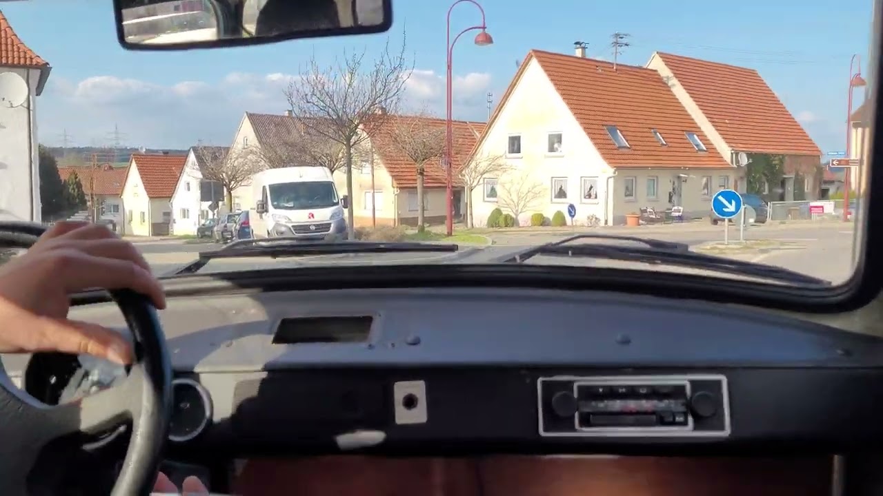Trabant 601 ne Runde durch Niederstotzingen
