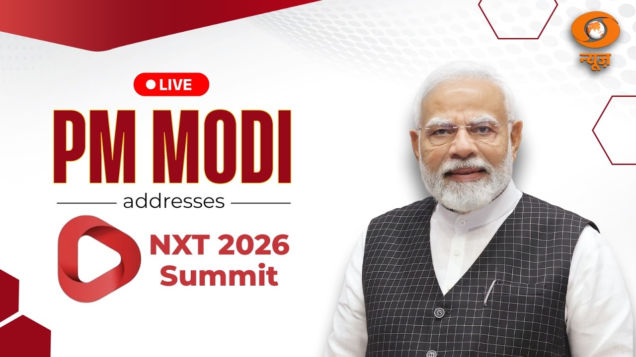 LIVE: PM Modi Addresses NXT 2026 Summit