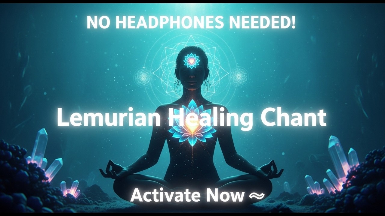 Lemurian Healing Chant: Activate Inner Frequencies WITHOUT Headphones 🌊✨
