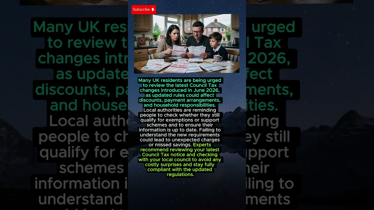 UK Council Tax Rules CHANGED in June 2026 &ndash; Every Resident Must Check This NOW!