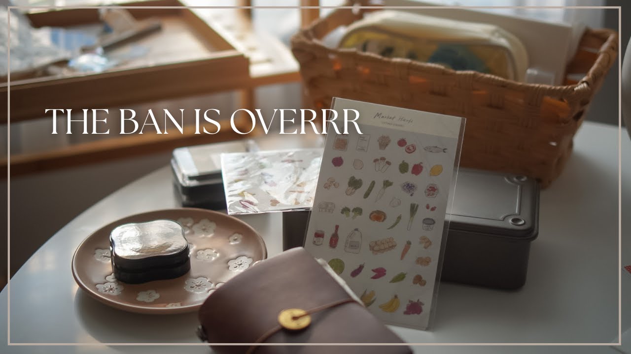 THE BAN IS OVER ! pt.1 | Stationery Haul