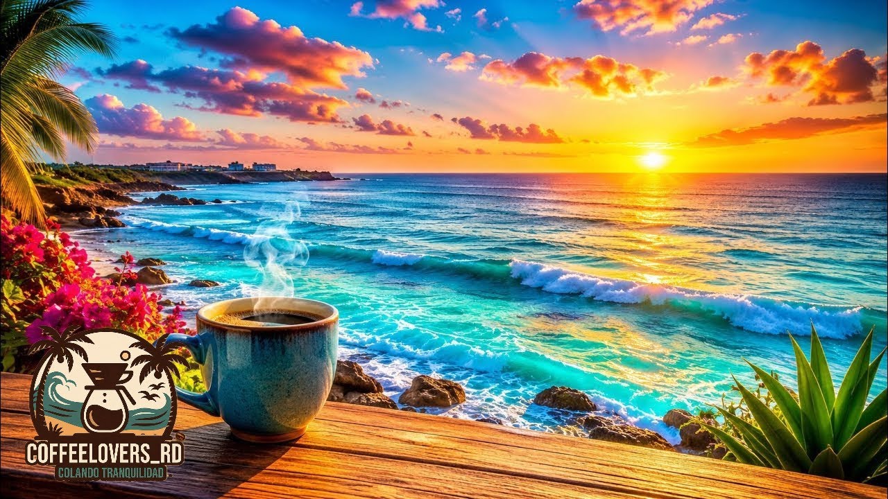 ☀️ Amanecer de otoño | Mocaccino y Pancakes de Kiwi Frente al Mar 🌊☕