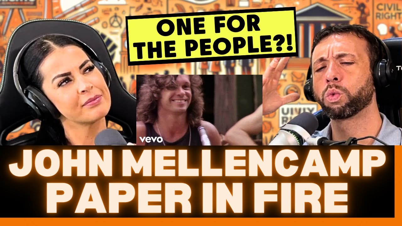 A WHOLE LOTTA FUN PLAYING THIS ONE!  First Time Hearing John Mellencamp - Paper in Fire Reaction!
