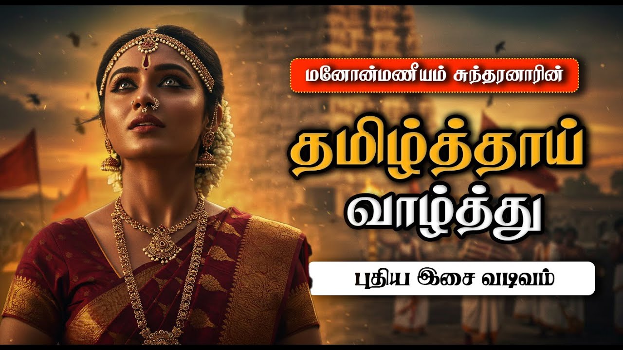 இரண்டே நிமிடம் 🔥மெய்சிலிர்த்துப் போவீர்கள் | துள்ளிசைத் தமிழ்த்தாய் வாழ்த்து |மனோன்மணீயம் சுந்தரனார்