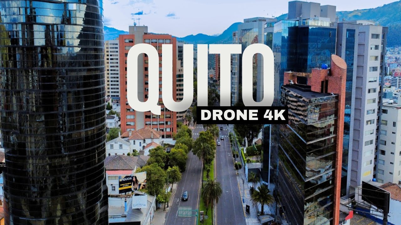 QUITO ECUADOR - DRONE 4K