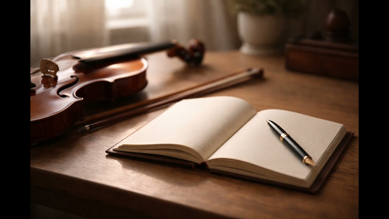 Quiet Violin for Planning, Journaling & Clear Thinking
