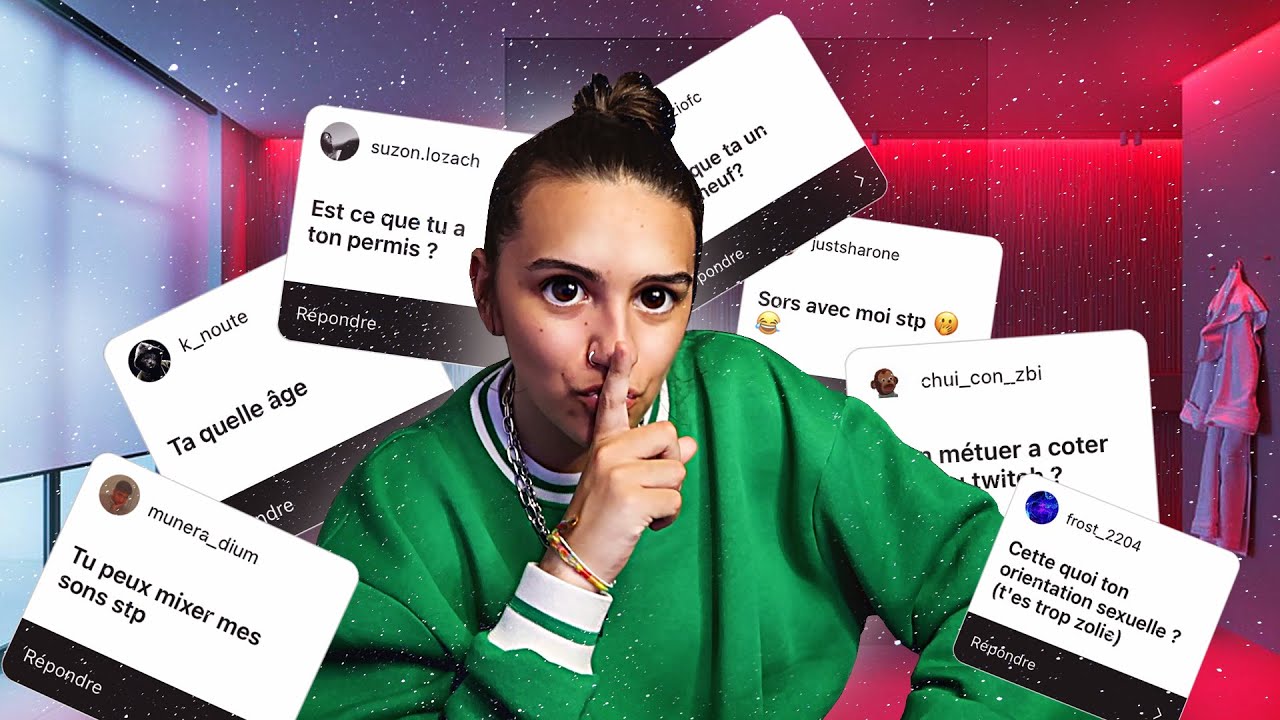 PREMIÈRE VIDÉO YOUTUBE AVEC MA GROSSE TÊTE ! (FAQ)