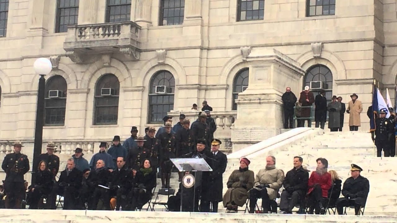 Rick Benjamin Delivers RI Governor's Inaugural Poem