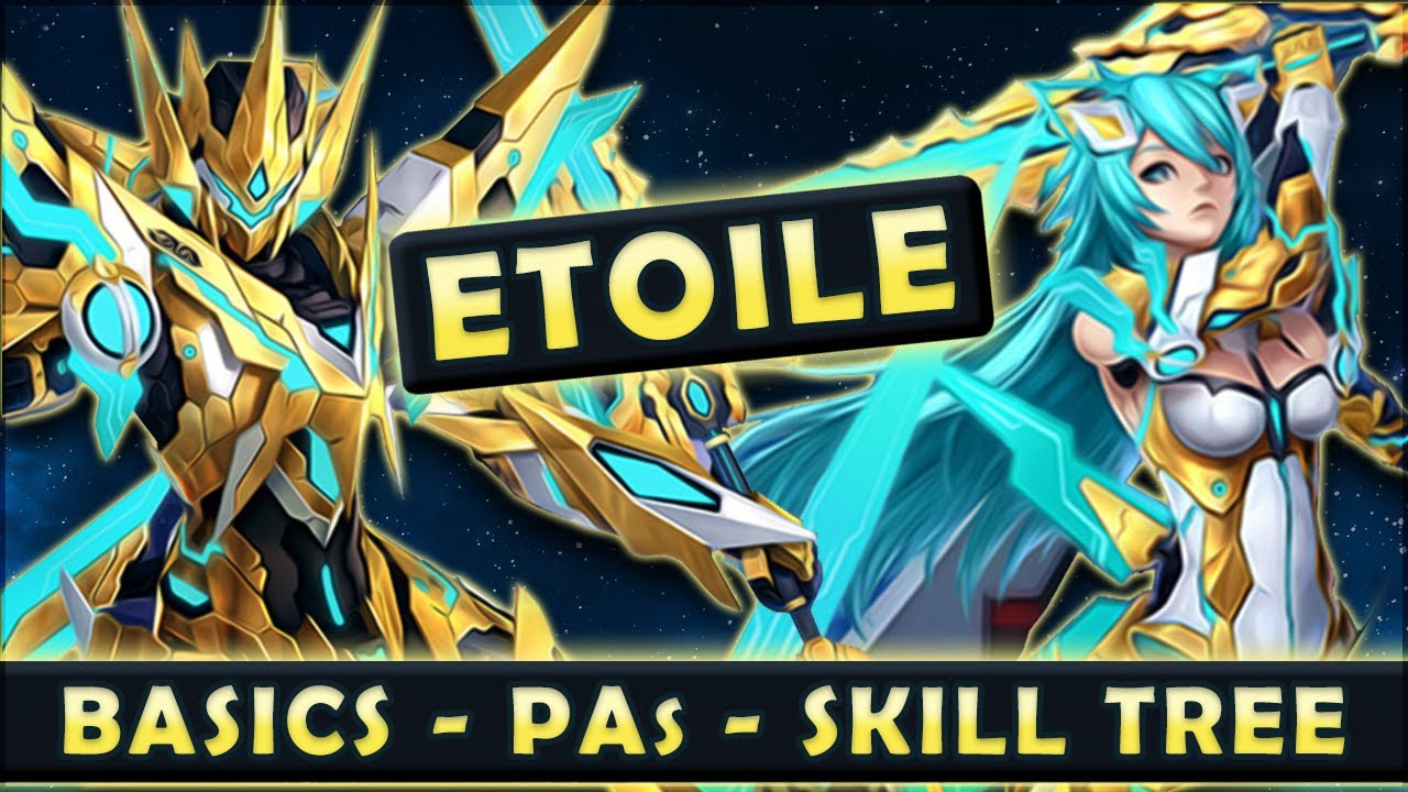 PSO2: Complete Etoile Class Overview [Skills, Mechanics & PAs ]