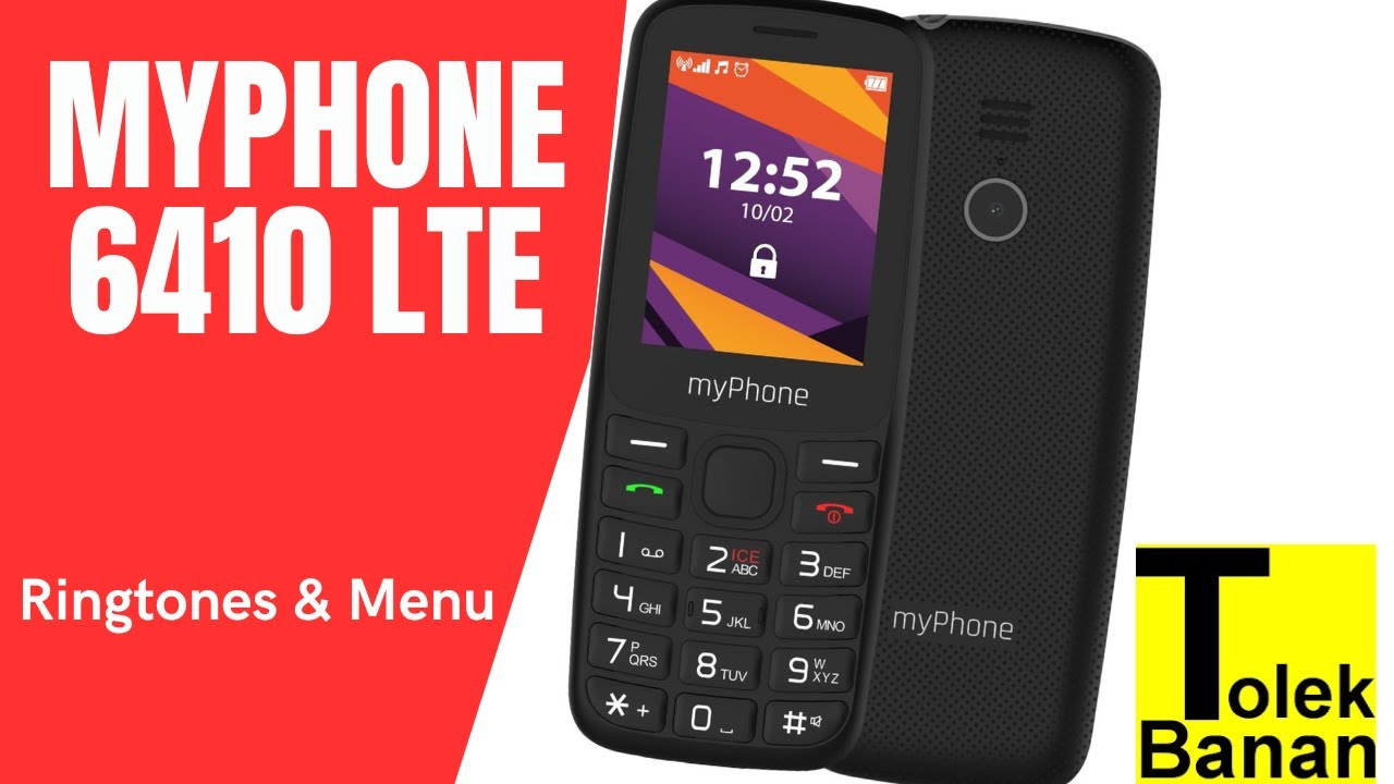MyPhone 6410 LTE - Unboxing / Menu & Ringtones / Dzwonki - Classic Phone