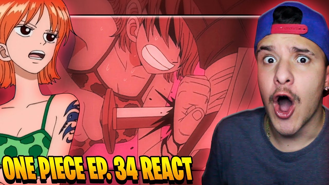 A NAMI SALVOU A VIDA DO USOPP!! ESTÃO TENTANDO NOS ENGANAR | One Piece Ep. 34 (REACT)
