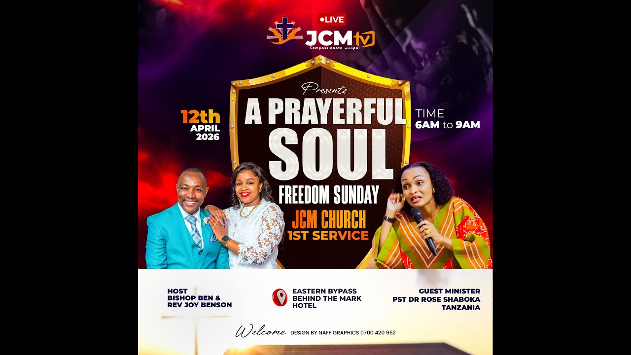 JCM FREEDOM SUNDAY || THEME: A PRAYERFUL SOUL || 1st SERVICE