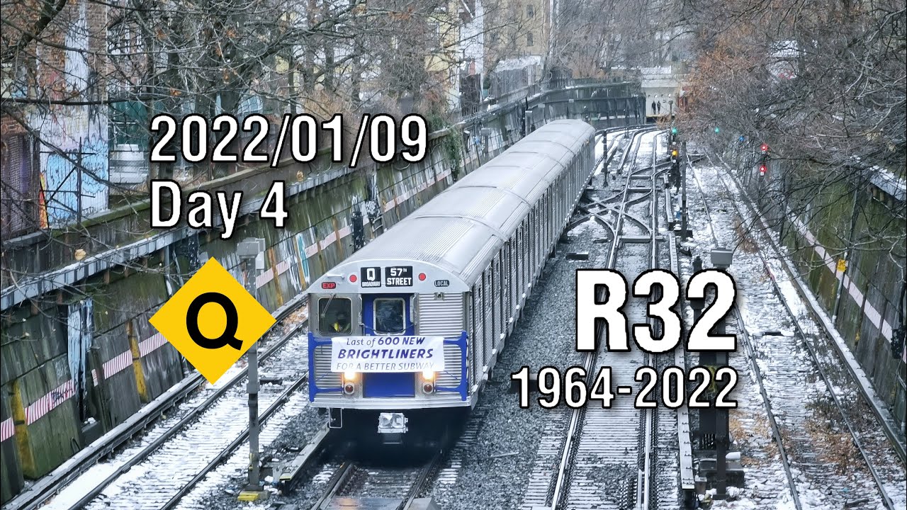 NYC Subway [Archive]: R32 Retirement Runs Final Day - 2022/01/09