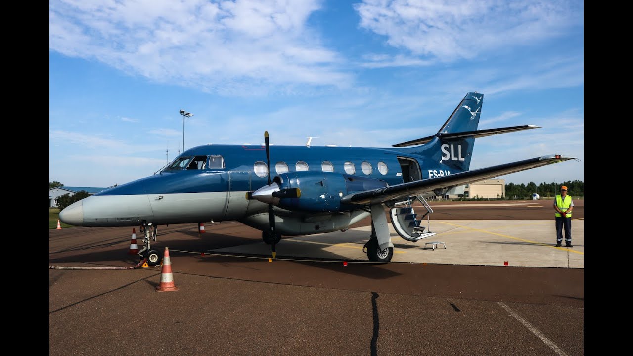 URE-TLL FULL FLIGHT! BAe JetStream 31 (read description)