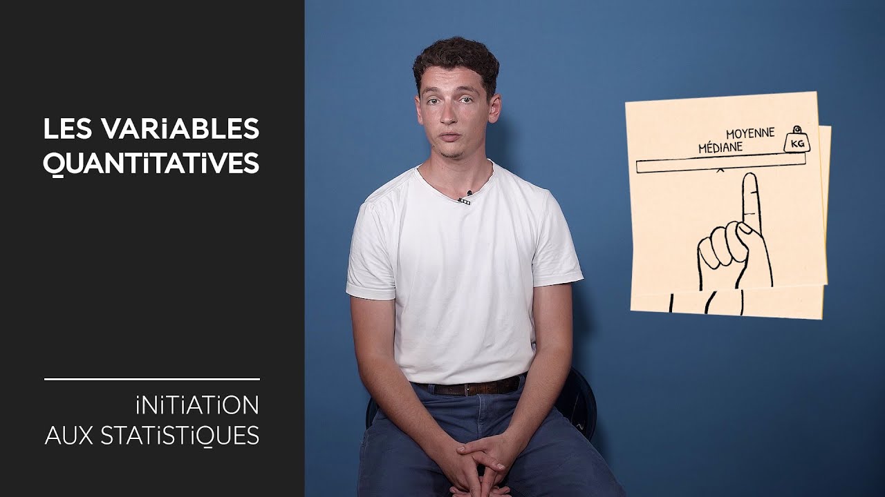 Les variables quantitatives : cours d'initiation aux statistiques 2/10