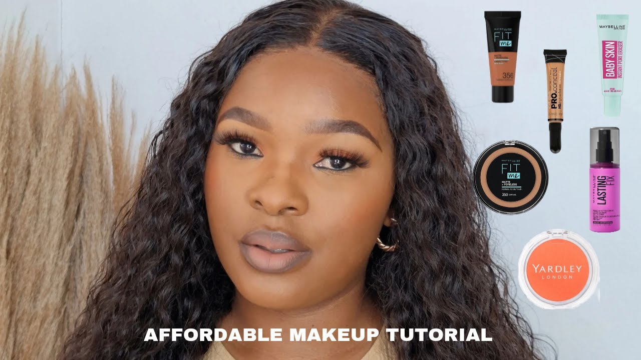 Affordable Makeup look |South African YouTuber