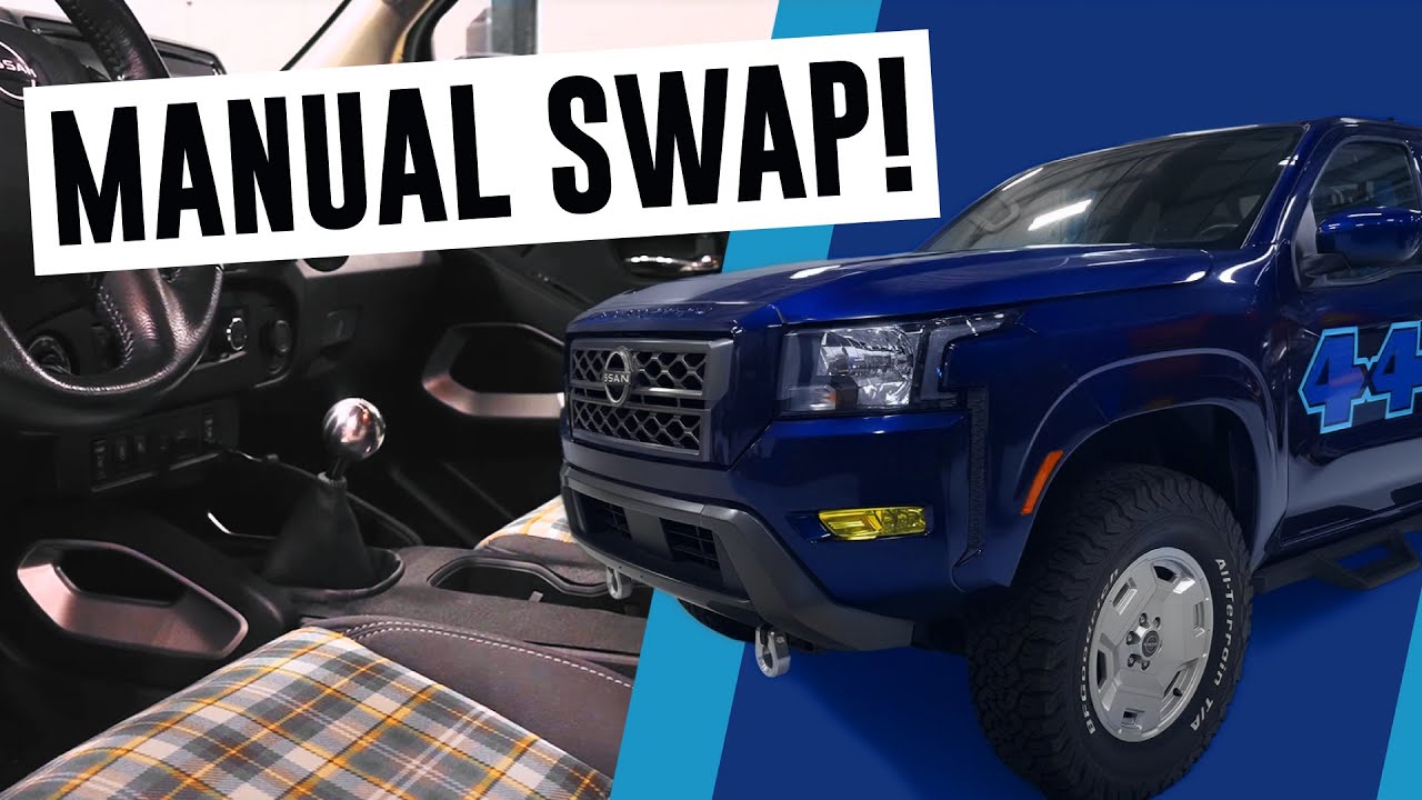 First Manual Swap D41 Nissan Frontier Walk around