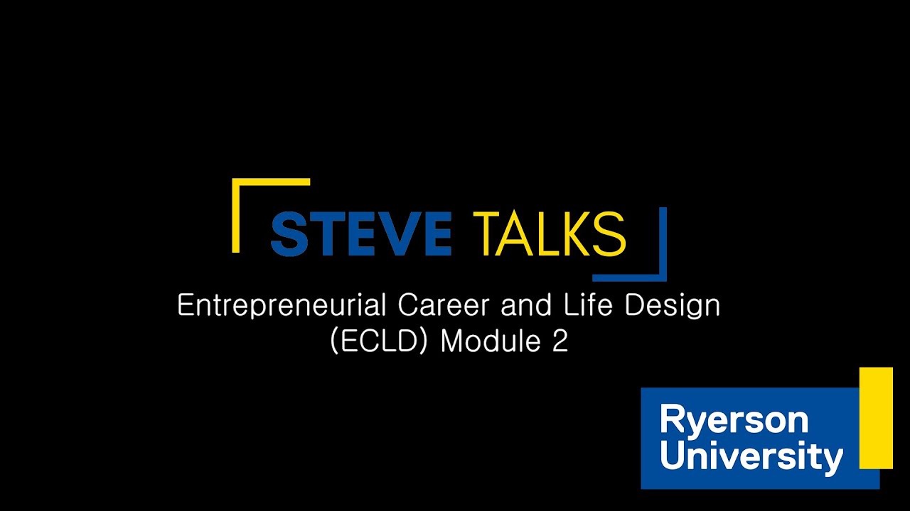 ECLD 2 Entrepreneurial Career and Life Design: Module 2 - Bird-in-the-Hand Principle