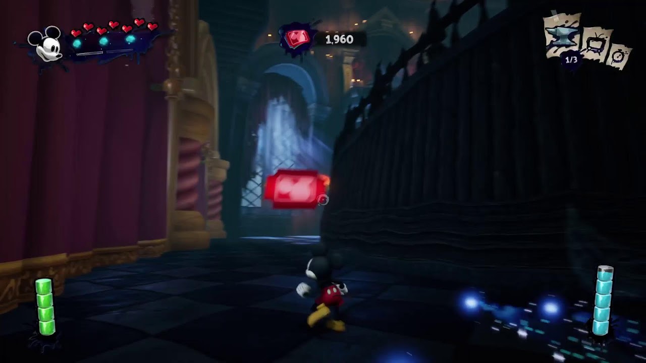 and then i was 8 playing epic mickey on my wii again