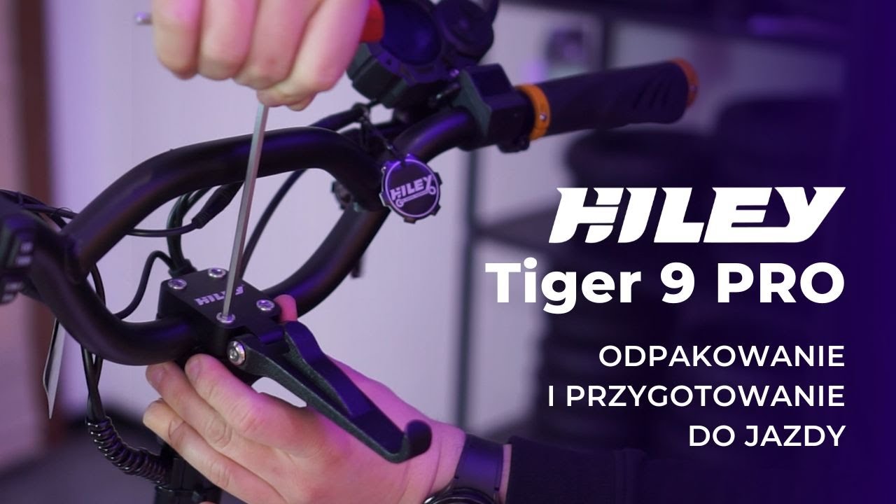 Hulajnoga elektryczna HILEY Tiger 9 PRO⚡Odpakowanie i przygotowanie do jazdy | HND Electric