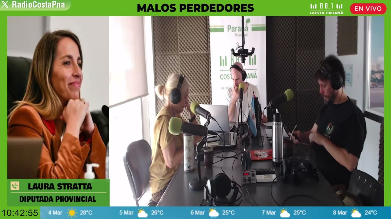 La ex vicegovbernadora de Entre Ríos Laura Stratta | #MalosPerdedores