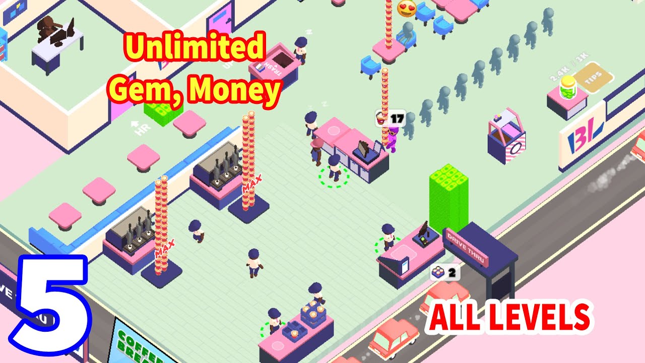 COFFEE BREAK – GAMEPLAY WALKTHROUGH ALL LEVEL (BASKIN LOVINS)